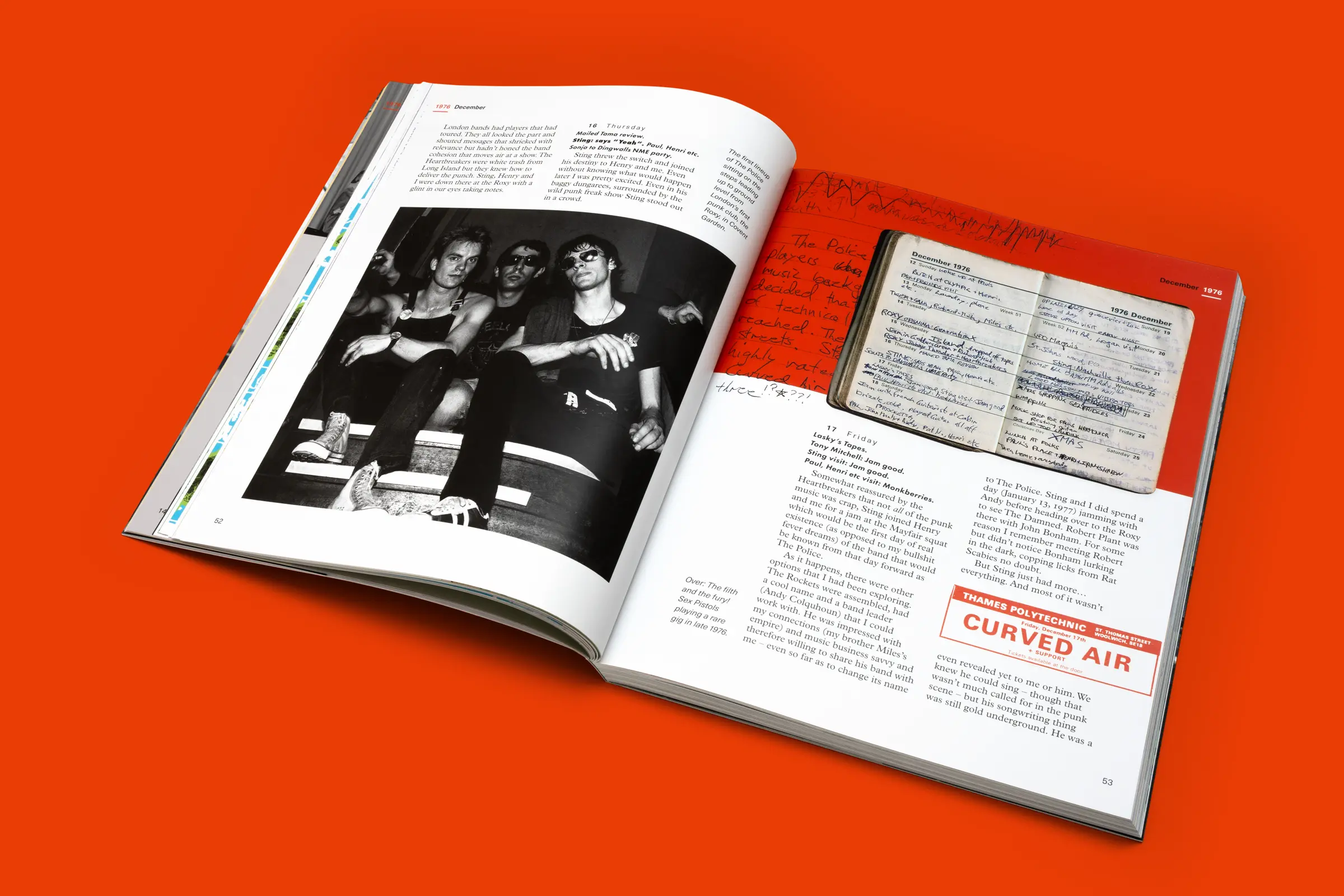 Stewart Copeland's Police Diaries, published by Rocket 88