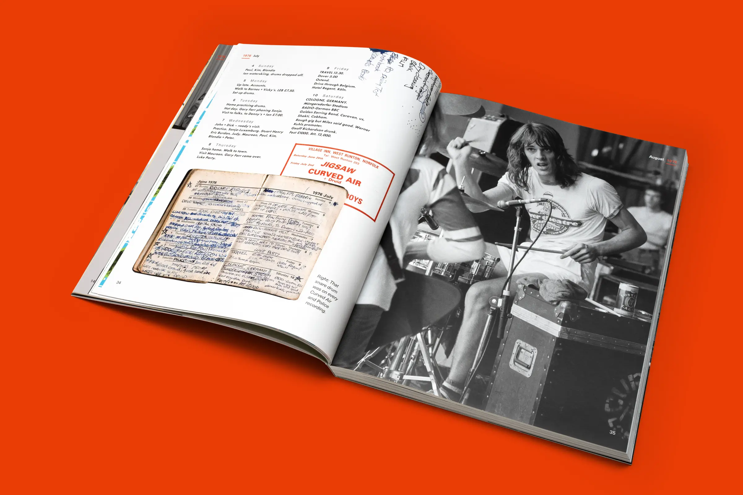 Stewart Copeland's Police Diaries, published by Rocket 88