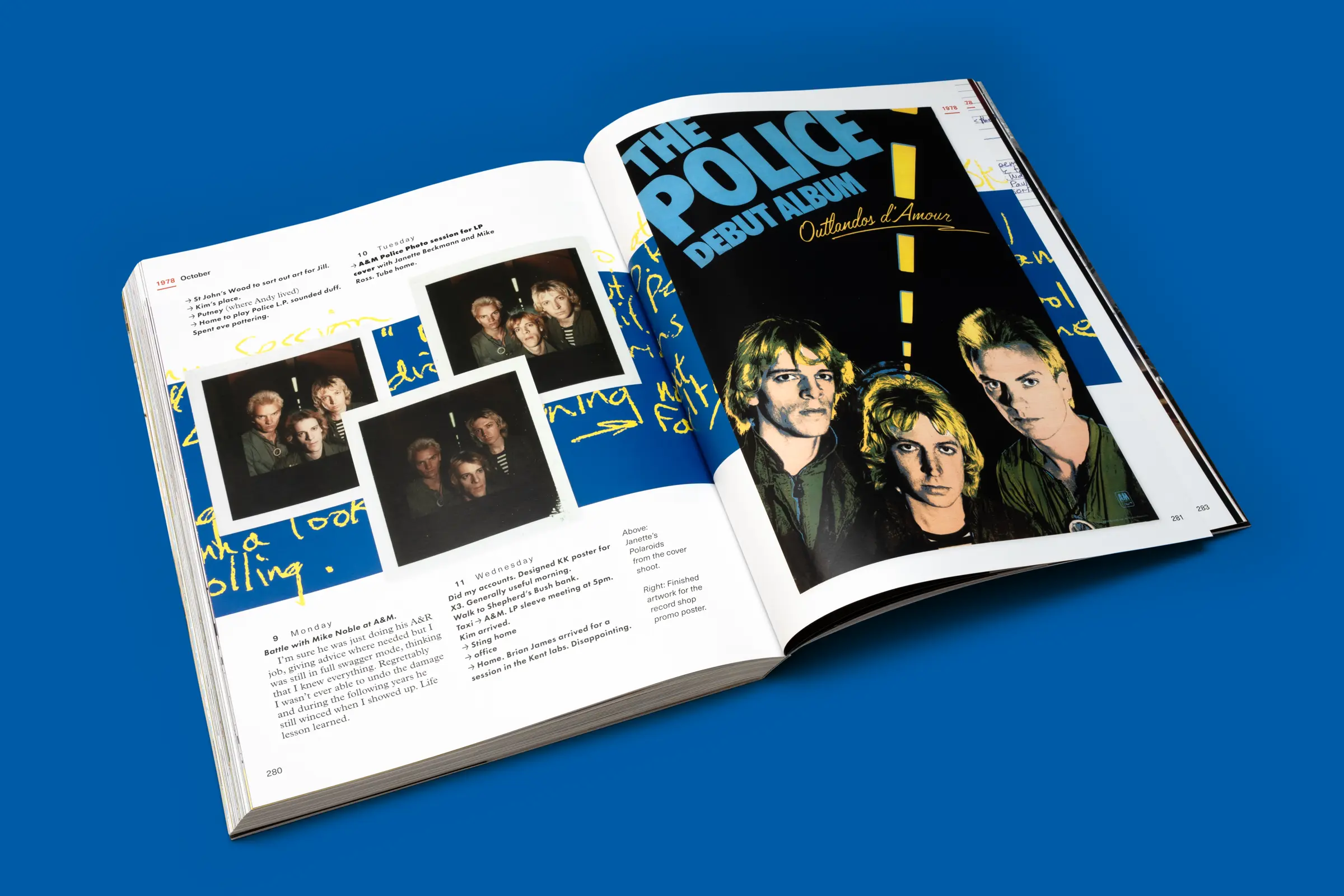 Stewart Copeland's Police Diaries, published by Rocket 88